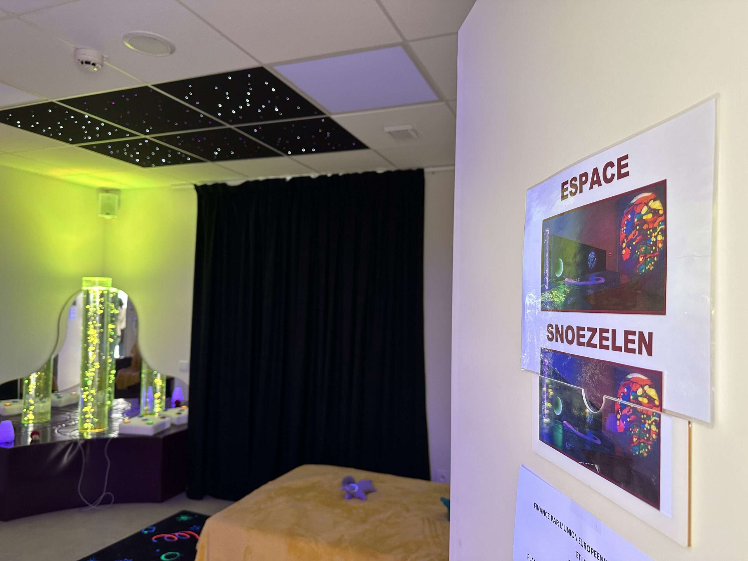 Espace snoezelen